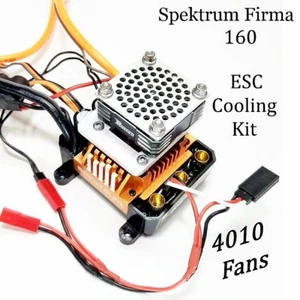 RCP Xtreme Cool Spektrum Firma 160 esc Cooling Fan System With 4010 Fans Options - Picture 1 of 20