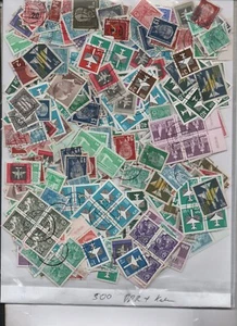 500 x Marken DDR Dauerserien mit Karten Bunt gemischt (25) - Picture 1 of 2