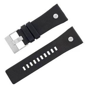 Diesel DZ7250 28-24mm dunkelbraunes Rindsleder Herrenuhr Armband - Bild 1 von 2