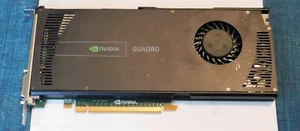 NAVIDIA QUADRO GRAPHICS CARD - 2GB GDDR5 PCIe x16 - VCQ4000V3-T - W/DP ADDAPTER - Picture 1 of 5