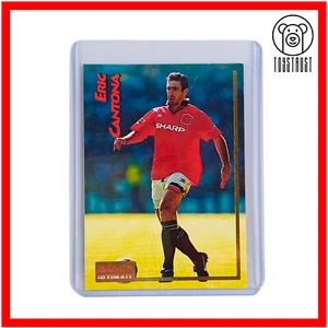 Eric Cantona Football Card Manchester United Merlin Ultimate #129 1994 1995 - Picture 1 of 4