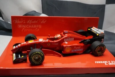MINICHAMPS /F1 1996 FERRARI F310 #2 - EDDIE IRVINE - 1/43 SCALE MODEL CAR - Image 1 of 4