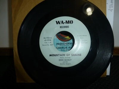EDDIE MOBLEY CANCER STICK & MOUNTAIN  OF SHAME  SPARTA MICHIGAN 45. - Image 1 of 4