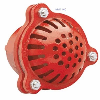 4" NPT Foot Valve, Cast Iron, Pump Suction Hose, Prime, Prospecting FV40B - Image 1 of 3