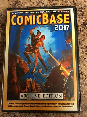 ComicBase 2017, 4-DVD Set [Archive Edition] FAST SHIPPING! - Image 1 of 4
