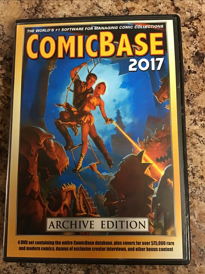 ComicBase 2017, 4-DVD Set [Archive Edition] FAST SHIPPING! - Image 1 of 4