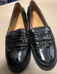 Mocassini Les Souliers Sezane nappa da donna taglia US 10,5/EU 41/nero/GRADO A - Foto 1 di 11