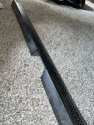 Placa de paso rasguño alféizar de puerta Camaro 91 - gris - pasajero Foto 1 de 2