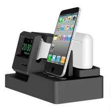 Base di ricarica iphone Apple Watch Airpods 3 in 1 stazione Docking station