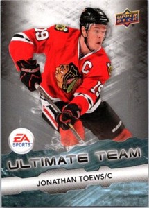 2011 Upper Deck #EA5 Jonathan Toews - EA Ultimate Team - UD