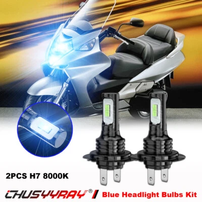 Kit de 2 bombillas LED azul para Honda Silver Wing 600 2002-2013 FSC600 H7 Foto 1 de 4