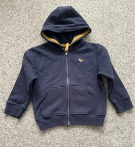 Next Boys Navy Hoodie Jacket - Age 3/4 - Picture 1 of 4