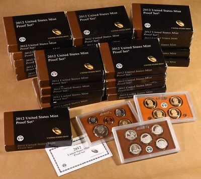2012 United States 14-Coin Proof Sets in Original Packaging - 24 Sets - Image 1 of 2