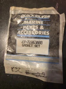 Quicksilver Gasket Set Part #27-72863A88 - Picture 1 of 2