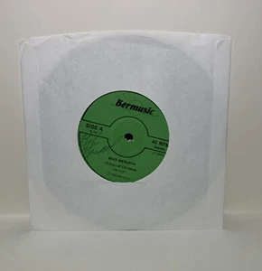 Mike Meridith Signed 12 Days Of Christmas / Jingle Bells 45 Rpm Vinyl Record - Bild 1 von 3