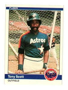 1984 Fleer #241 Tony Scott Houston Astros - Picture 1 of 2