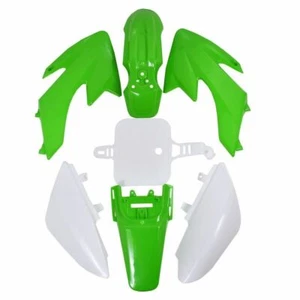 Green For 50cc XR50 CRF50 SSR 125cc Dirt Pit Bike Plastics Fender Fairing Kit - Picture 1 of 4