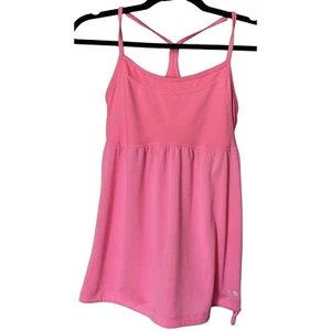 Champion Brand Activewear Pink Shirt w/Built-In Bra Women Size M Polyester Blend - Picture 1 of 8