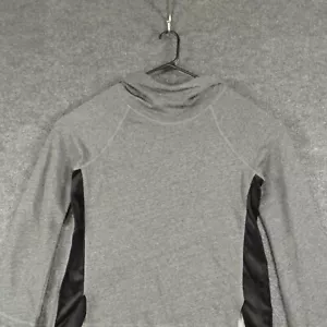 Calvin Klein Sweatshirt Womens Small Grey Hoodie Fitness Athletic Workout Ladies - Picture 1 of 8