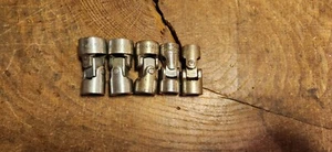 Lot of 5 SK/Snap-On Swivel Sockets 3/8" Drive, Various Sizes, Made in USA - Picture 1 of 13