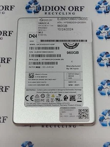 SK HYNIX 960GB 2.5" SATA SSD HFS960G3H2X069N, Grade A, SKU 13023 - Picture 1 of 2
