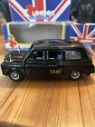 Black Cab Taxi  London  Car Model Pull Back & Go Kids Toy Die Cast Metal R1
