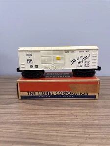 LIONEL #6014 SL-SF FRISCO DOUBLE DOOR BOX CAR in Original Box - Picture 1 of 11