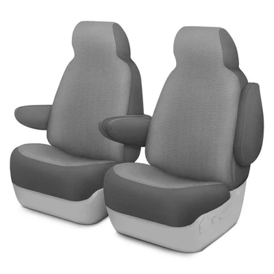 For Chevy Silverado 1500 Classic 07 GrandTex 1st Row Pewter Custom Seat Covers Foto 1 de 2