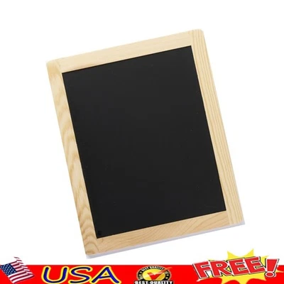 Double Sided Framed Chalkboard Interactive Sign Board DIY Crafts Home Decor New - Image 1 of 4