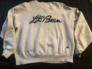 Vintage 90s LL Bean Russell Athletic Crewneck Sweatshirt Size XL Made in USA - Picture 1 of 7