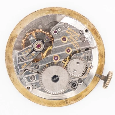 Vintage Rodana 25.5 x 7 mm 17-Jewel Triple Calendar Wristwatch Movement, Runs - Image 1 of 4