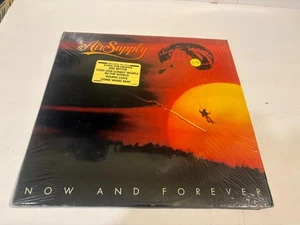 AIR SUPPLY NOW AND FOREVER ON ARISTA AL 9587 NM/M 1982 SHRINK HYPE STICKER INNER - Picture 1 of 6