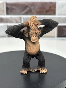 Schleich Young Baby Chimpanzee Toy Figure Figurine Safari Wild Animal Model Mini - Picture 1 of 5