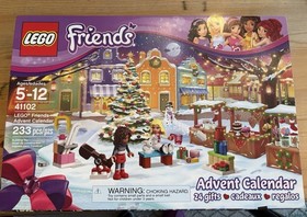 LEGO 41102 FRIENDS 2015 ADVENT CALENDAR CHRISTMAS, NEW, SEALED, 233 PIECES
