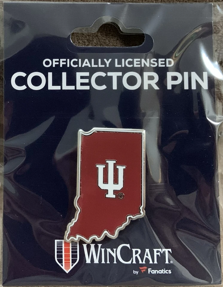 INDIANA HOOSIERS COLLECTOR PIN WINCRAFT - Image 1 of 1