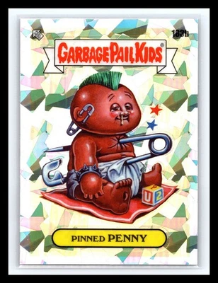 💥 Pinned Penny 2023 Garbage Pail Kids Topps Chrome Atomic Refractor # 183b - Image 1 of 2