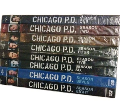 Chicago PD - Complete Seasons 1-8 - NEW Sealed DVD Set - TV Police Cop Series - Image 1 of 4