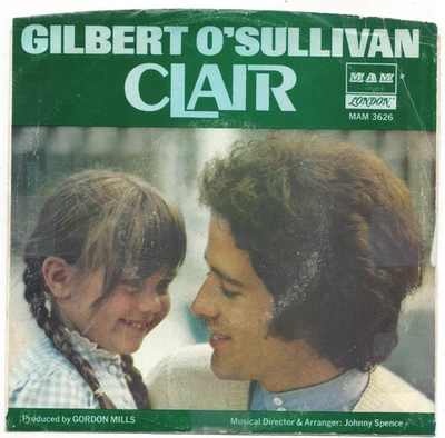 GILBERT O'SULLIVAN, "CLAIR" - Image 1 of 4