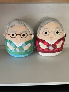 Warren Buffett Charlie Munger Set Squishmallow 16" 2025 Berkshire Hathaway - Bild 1 von 8