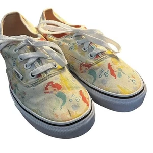 Vans x Disney Little Mermaid Sneakers Women's SIze 7 - Picture 1 of 6