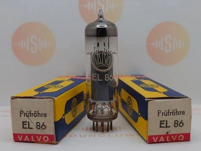 1 件马自达 EL86 6CW5 - Valvo 标签 - Bruxelles 1964 — 第 1/4 张图片