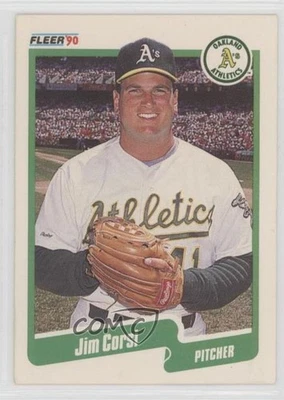 1990 Fleer Jim Corsi #4 - Image 1 of 2