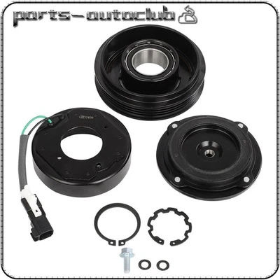 Kit de embrague compresor de aire acondicionado para Ford Focus 2014 2015 2016-2018 L4 2,0 L 4 ranuras Foto 1 de 2
