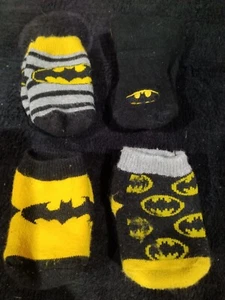 Batman Infant Baby Boys Socks - 4 Pairs - Picture 1 of 4