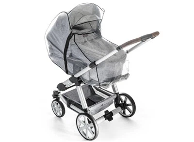 REER Regenschutz für Kinderwagen Regenhaube Regenverdeck Sportwagen Buggy Windschutz
