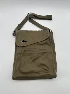 Guess Green Khaki Crossover Bag Green Solid Logo … - Picture 1 of 16