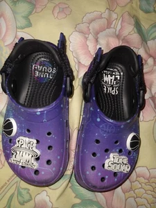 Space Jam x Crocs Clogs Toddler Size c9 Purple - Picture 1 of 7