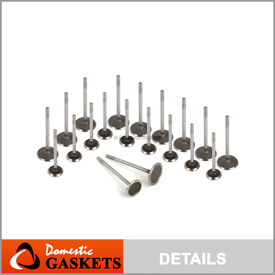 Intake Exhaust Valves Fit 97-99 Ford F250 F350 F450 E350 E450 6.8L 20V - Image 1 of 4
