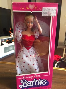 love heart barbie 1980s