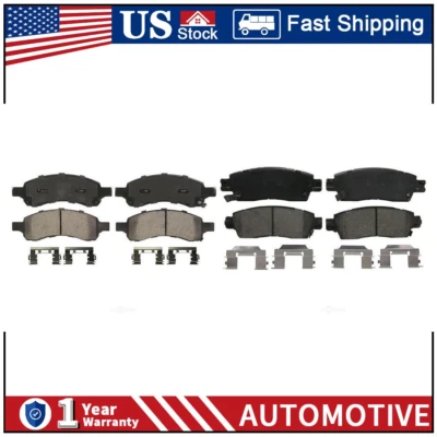 Pastilla de freno delantera trasera Wagner para Chevrolet Trailblazer PA 2006-2008 2009 Foto 1 de 4